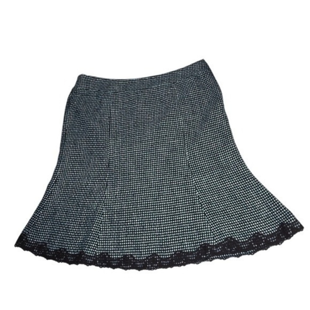Axcess Black and White Pencil Skirt
